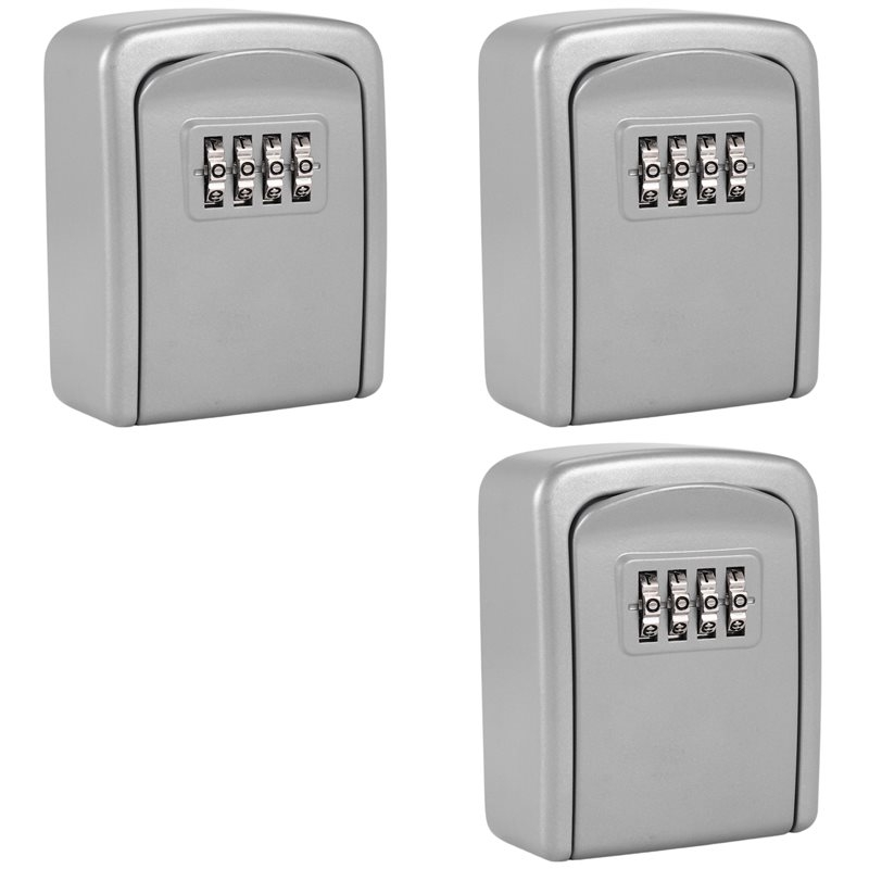 Lockbox Key Secure - L62A 3X Key Lock Box Wall