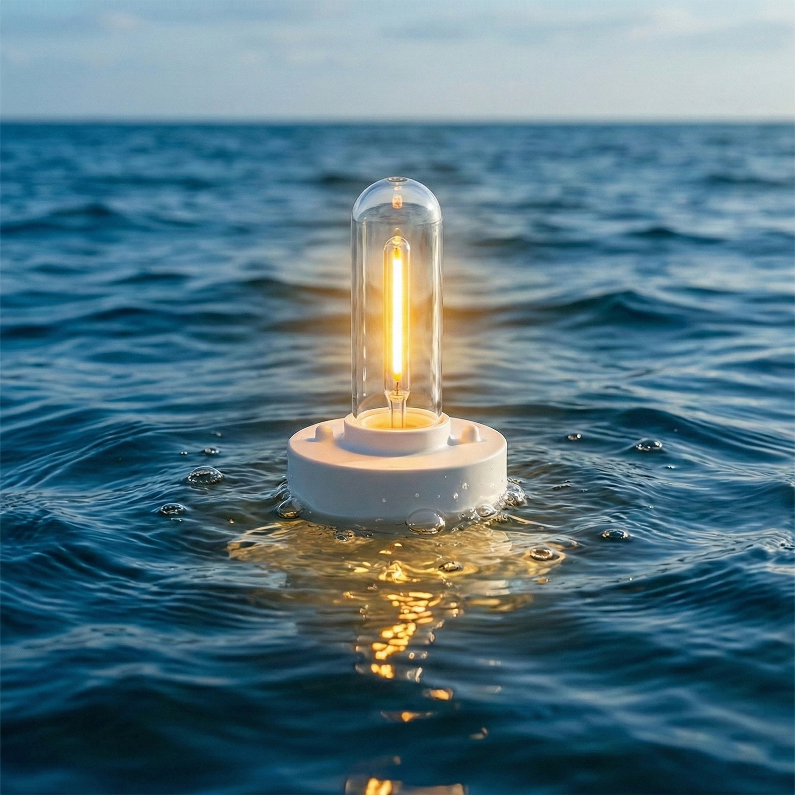 Power Outage Light - Emergency Salt Water Candle Lamp Floating