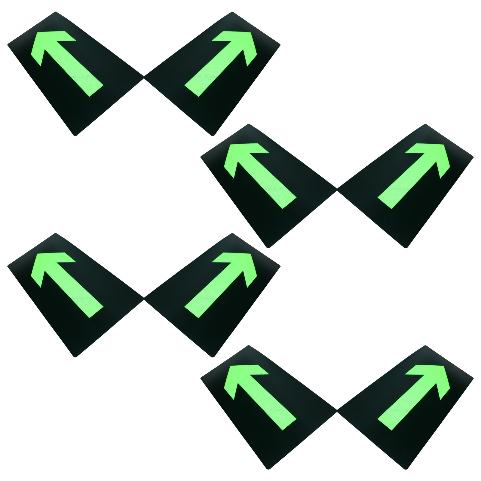 8Pcs Night Glow Waterproof Exi - Emergency Exit Sign 评论和价格