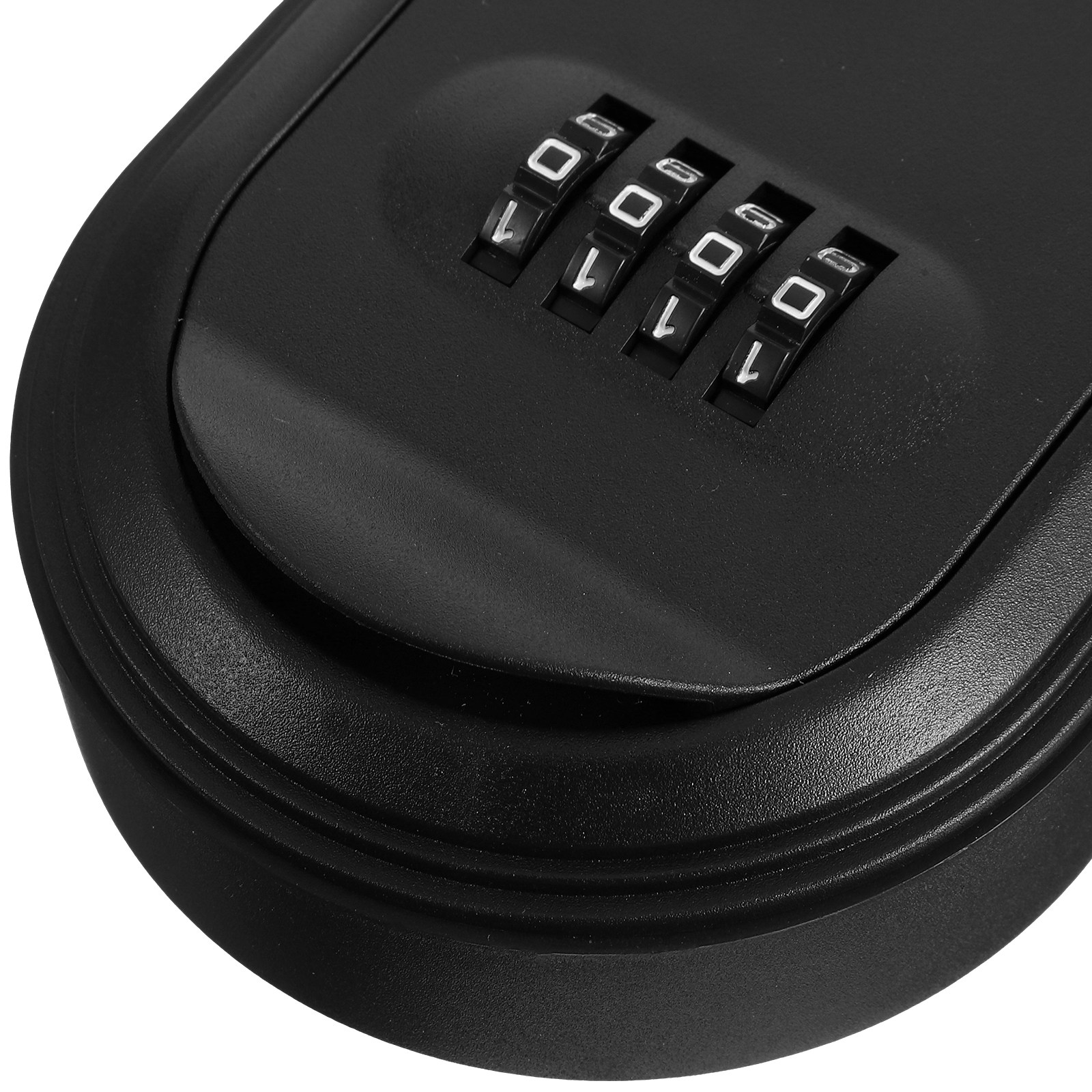Wall Mounted Key Lock Box Blac - Lockbox Key Secure 评论和价格