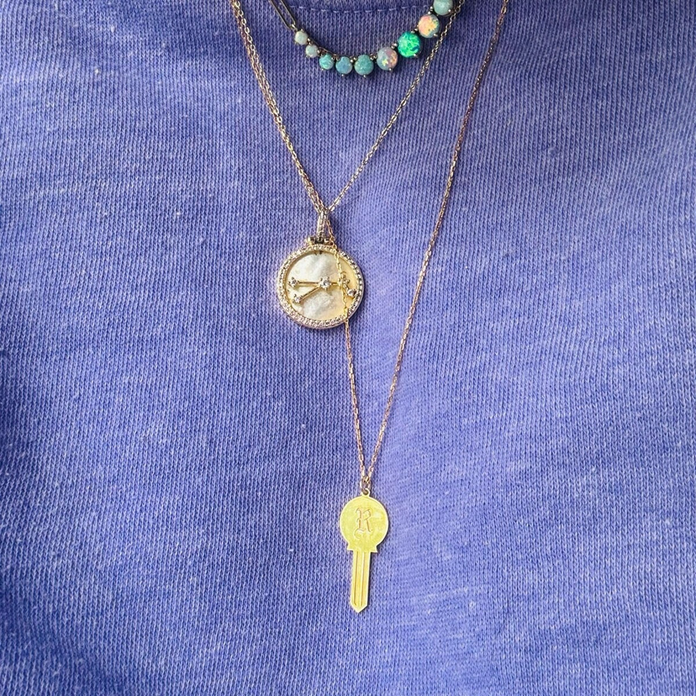 Custom Dainty Key Necklace Sta - Personal Alarm Keychain 评论和价格
