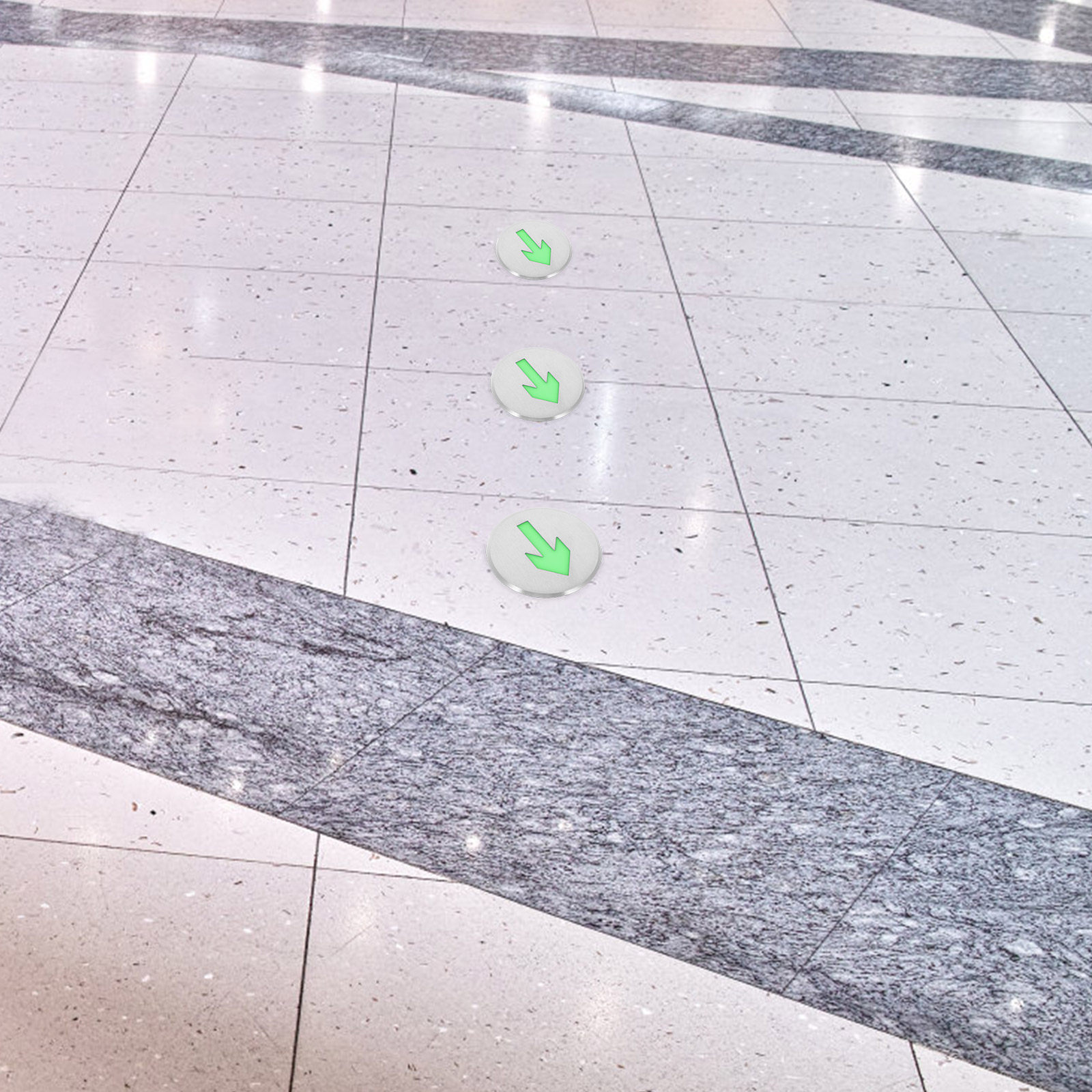Emergency Floor Sign Glow in T - Emergency Exit Sign 评论和价格