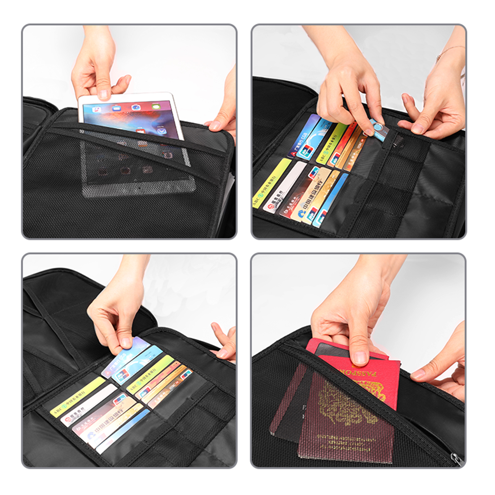 Fireproof Document Bag with Zi - Fire Safe Document 评论和价格