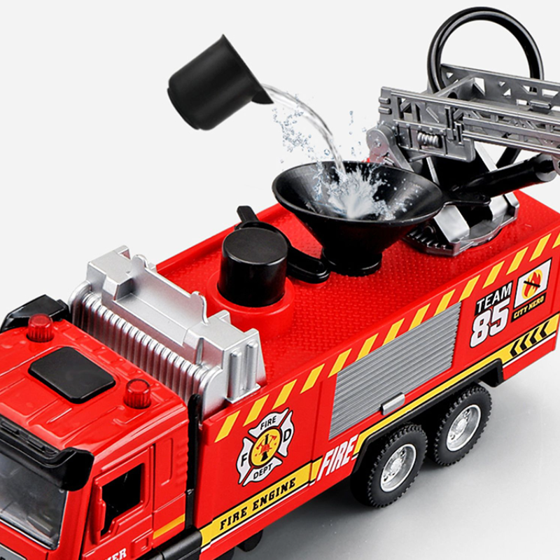 1/50 Fire Ladder Truck with Te - Fire Escape Ladder 评论和价格
