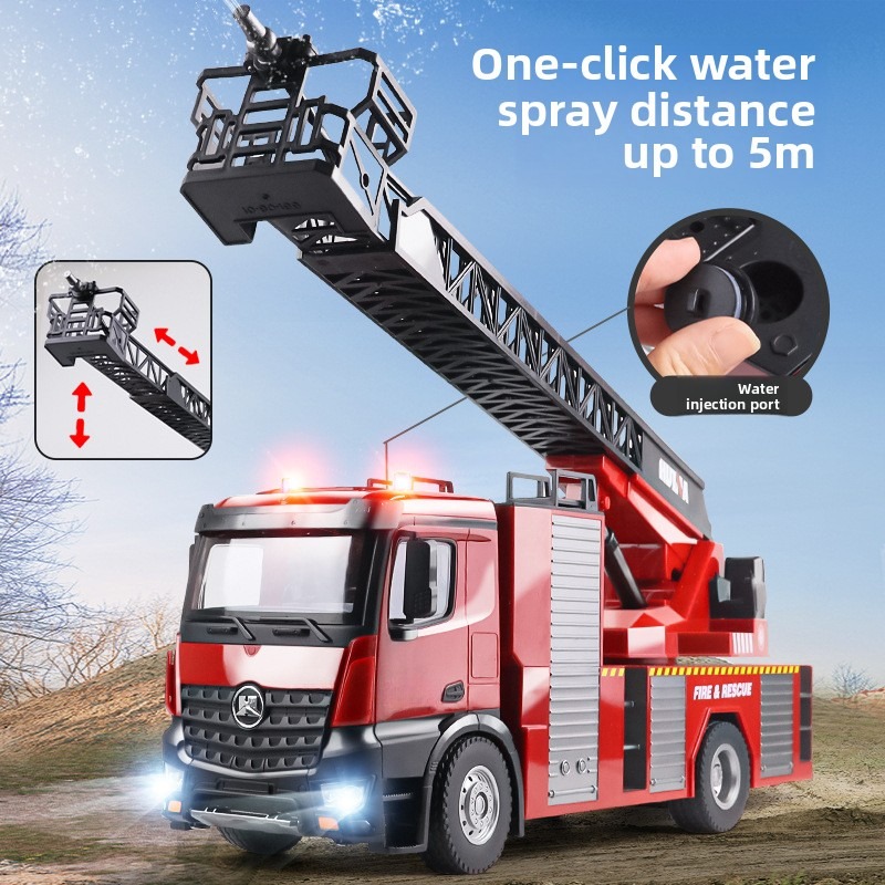 22CH RC Fire Truck with RC Aer - Fire Escape Ladder 评论和价格