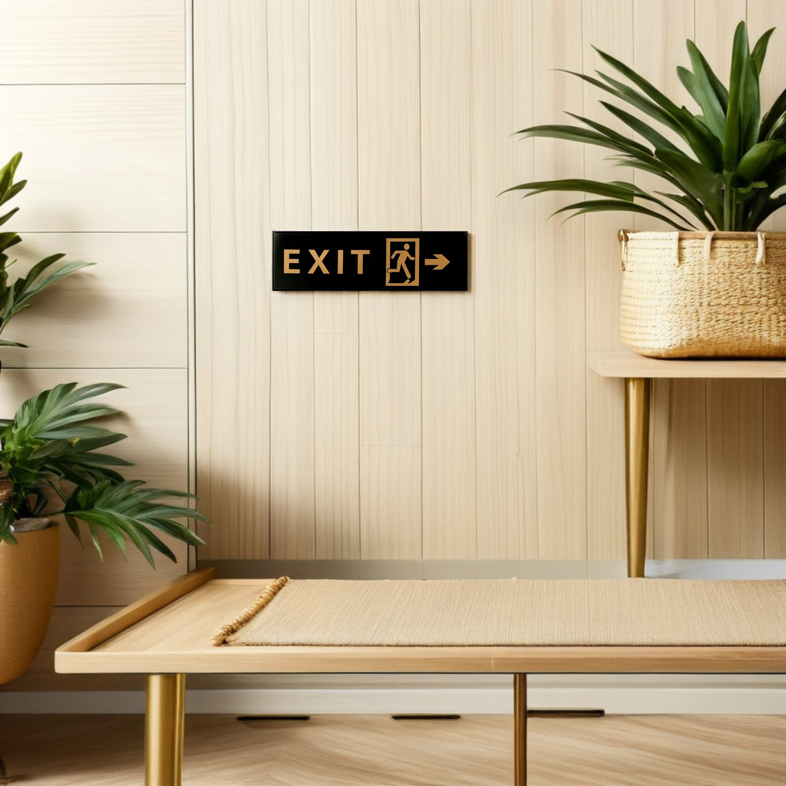 5Pcs Acrylic Emergency Exit Si - Emergency Exit Sign 评论和价格