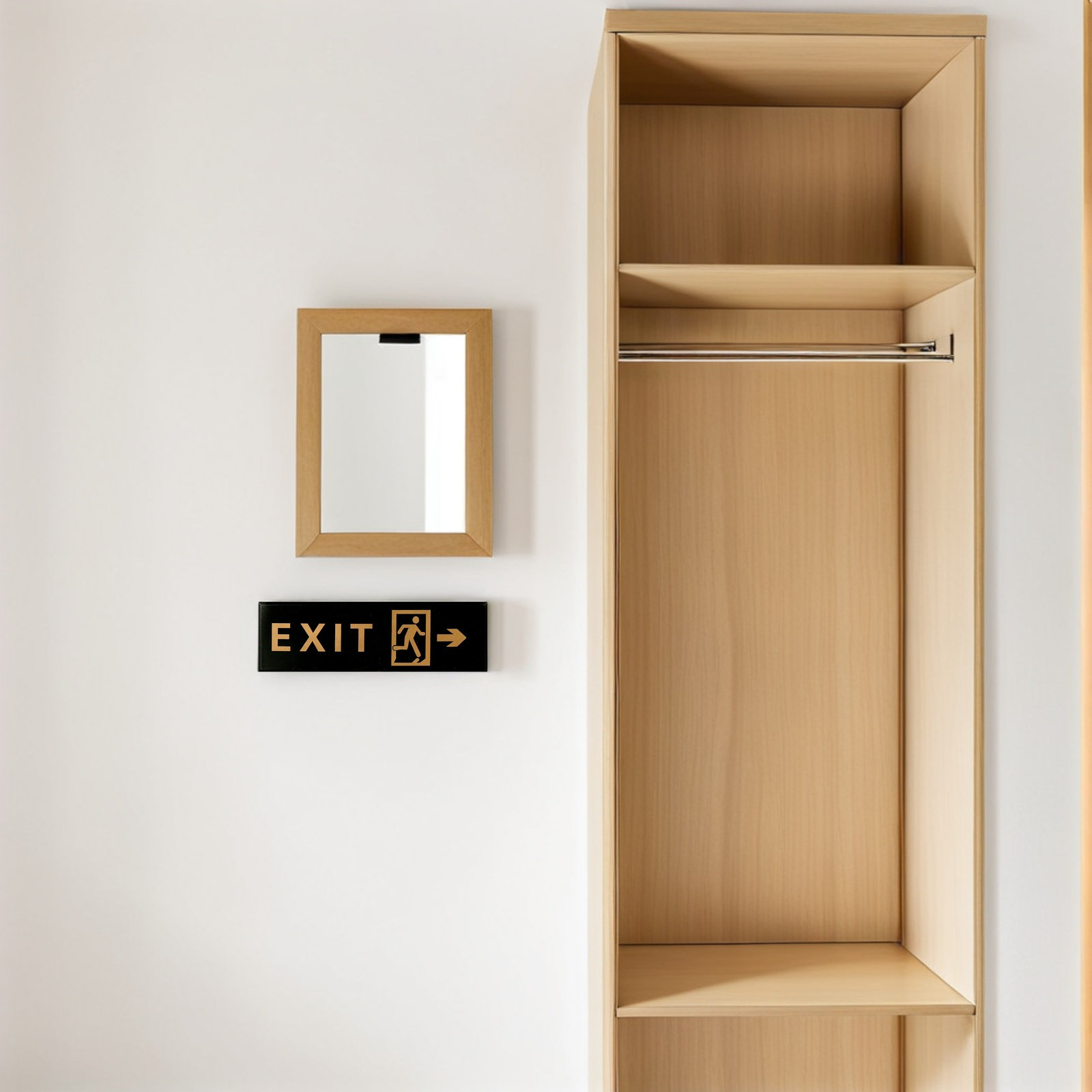 5Pcs Acrylic Emergency Exit Si - Emergency Exit Sign 评论和价格