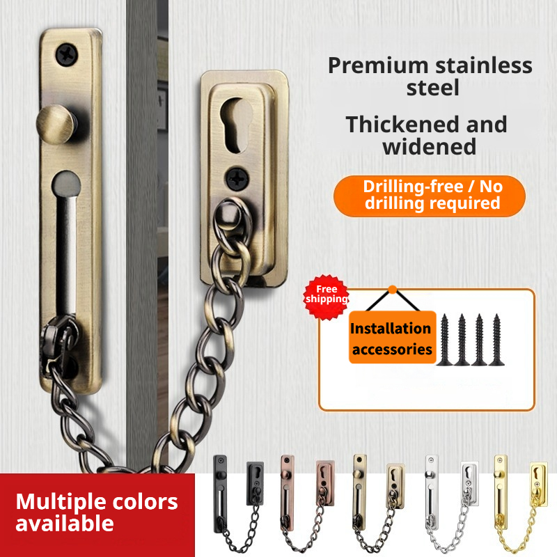 Stainless Steel Anti-Theft Doo - Security Chain Door 评论和价格