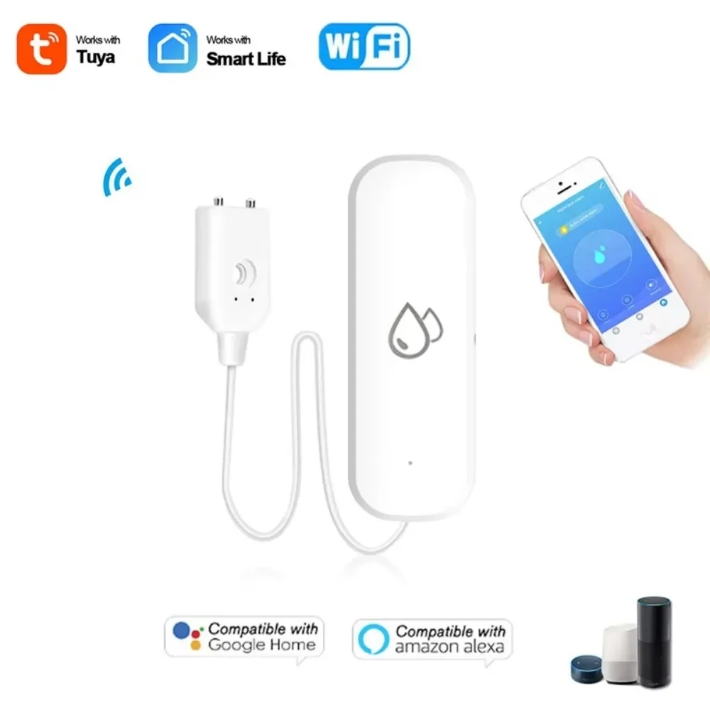 Tuya WiFi Water Sensor Leakage - Water Alarm Sensor 评论和价格