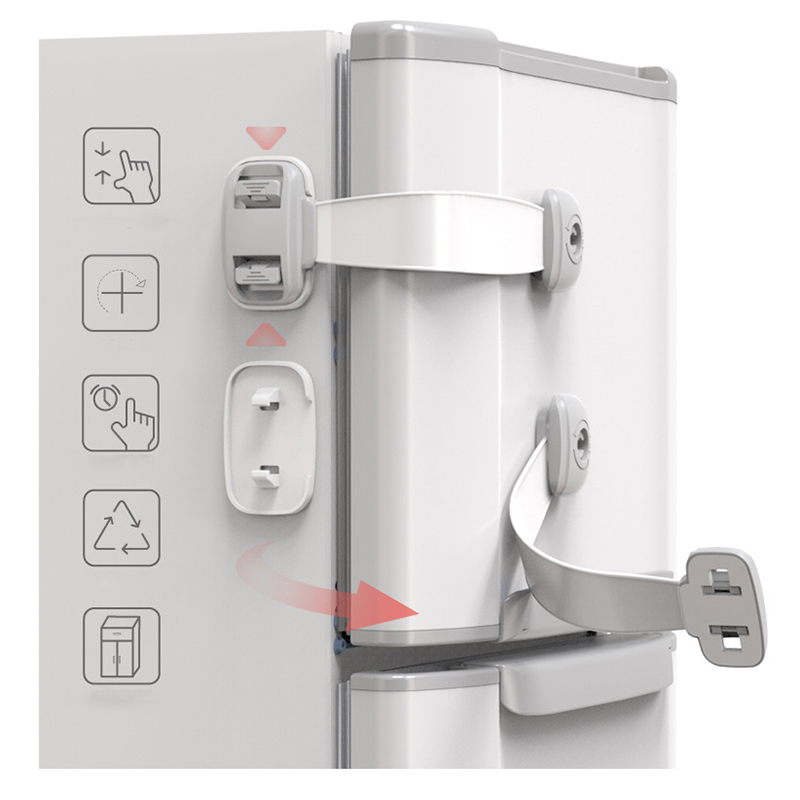 1/4 PCS Baby Safety Drawer Doo - Medicine Cabinet Lock 评论和价格