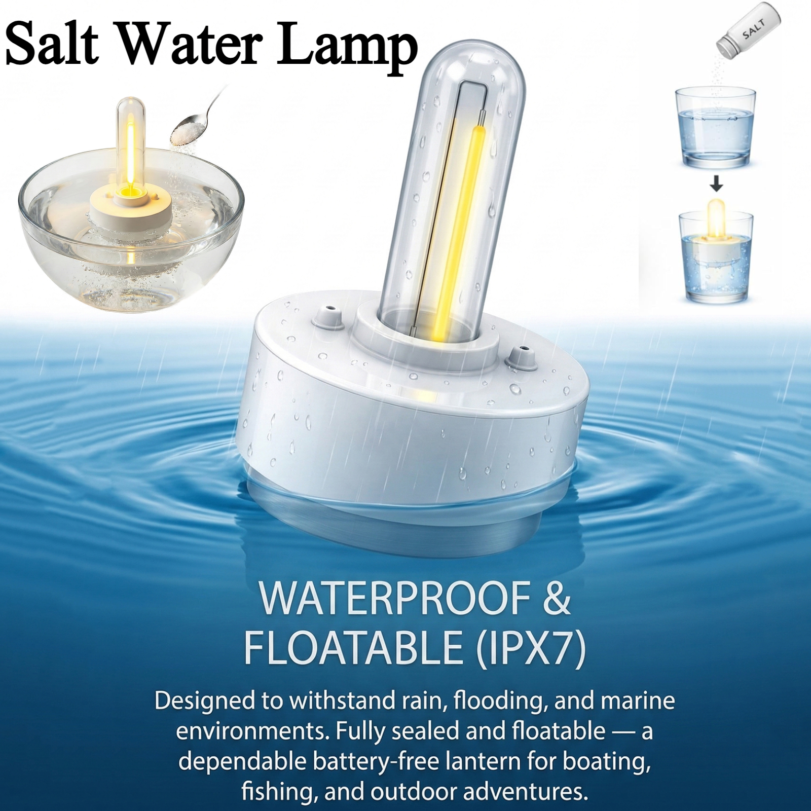 Emergency Salt Water Candle La - Power Outage Light 评论和价格
