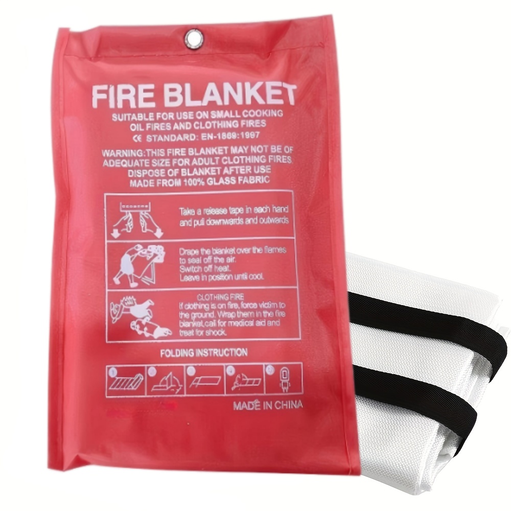 Fire Blanket / Emergency FireB - Fire Blanket Kitchen 评论和价格