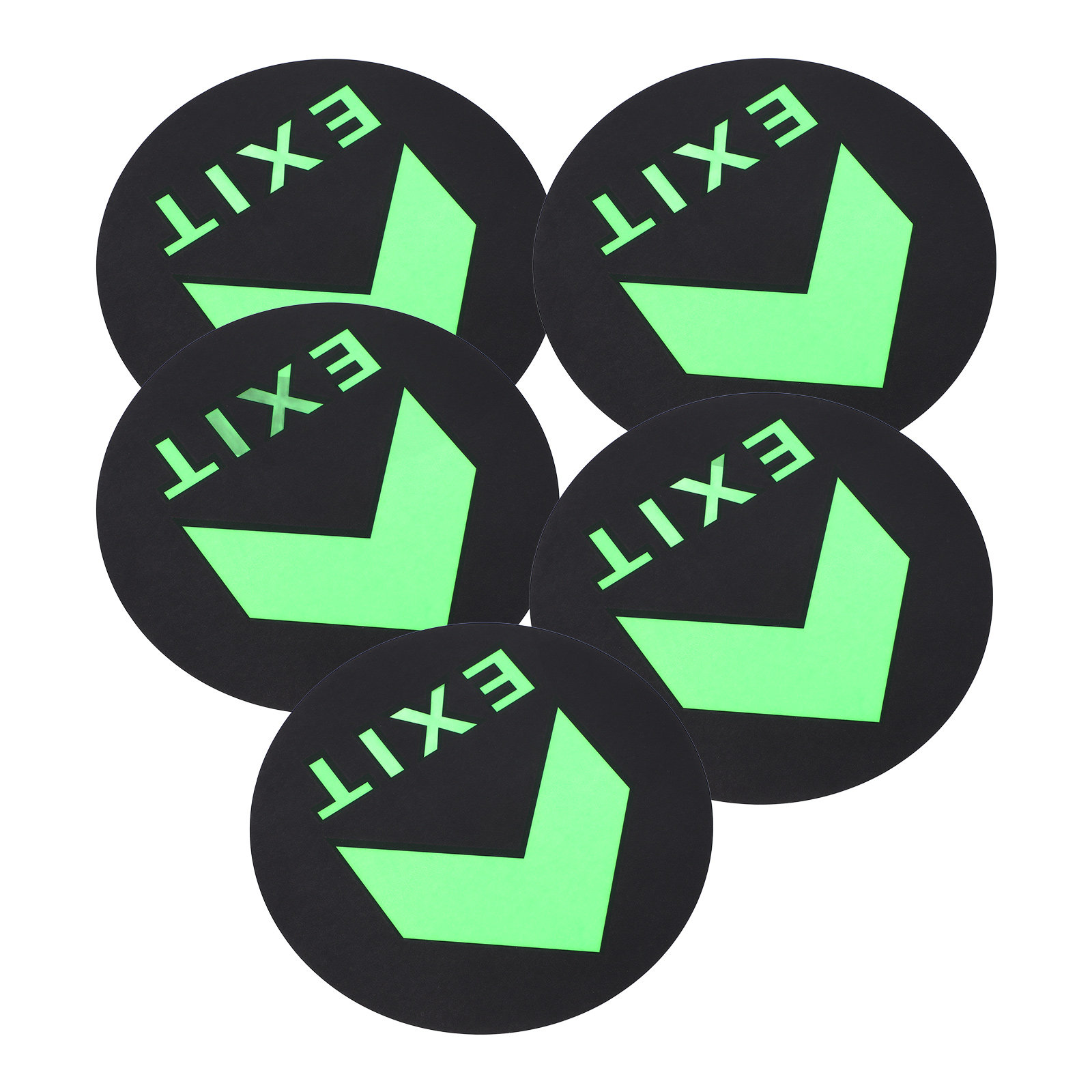 5Pcs Night Glow Exit Sign Stic - Emergency Exit Sign 评论和价格