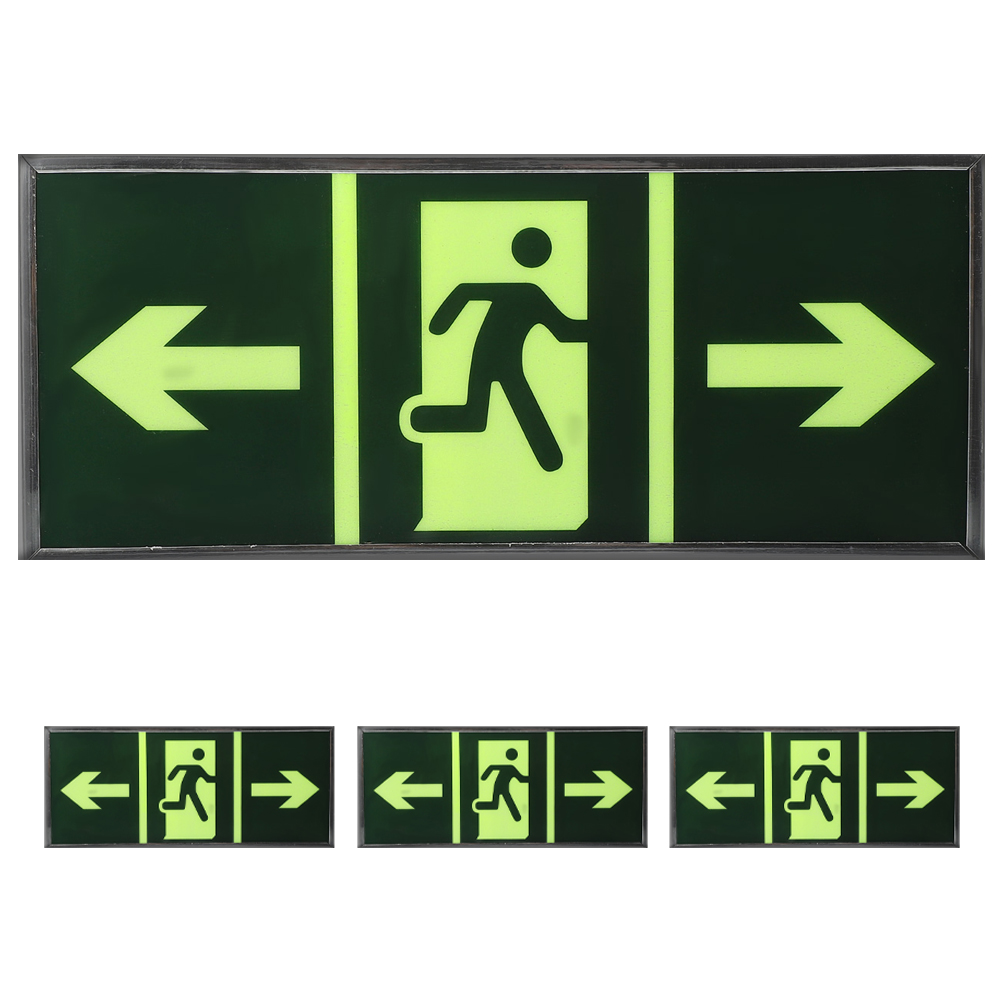 4Pcs Safety Exit Sign Stickers - Emergency Exit Sign 评论和价格