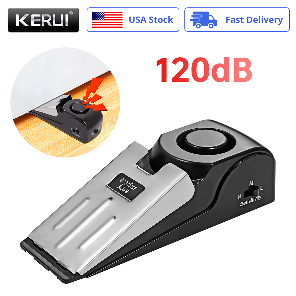 Door Stop Security Alarm 125dB - Door Stop Alarm 评论和价格