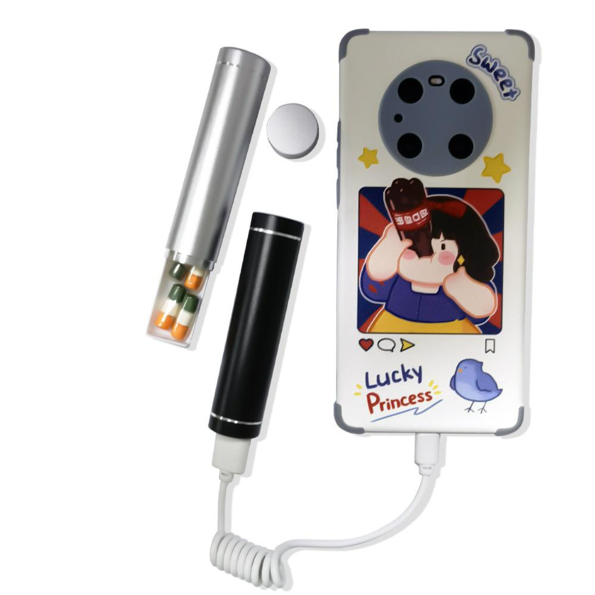 Camouflage Mini Power Bank Sig - Medicine Cabinet Lock 评论和价格