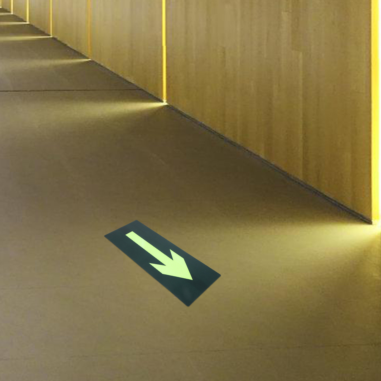 8Pcs Glow in The Dark Waterpro - Emergency Exit Sign 评论和价格