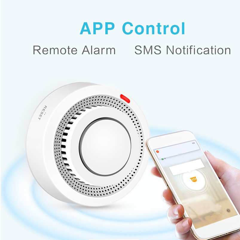 WiFi/Zigbee Smoke Detector Sen - Smoke Detector Interconnected 评论和价格